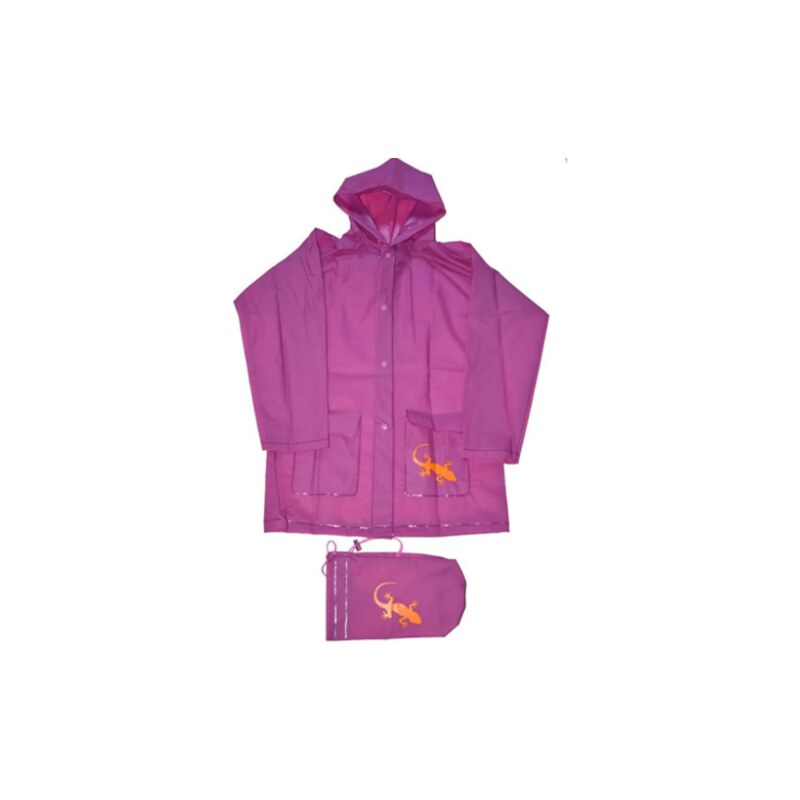 Pláštenka Salamander + vrecúško Pidilidi PL0045-03 ružová 61334598