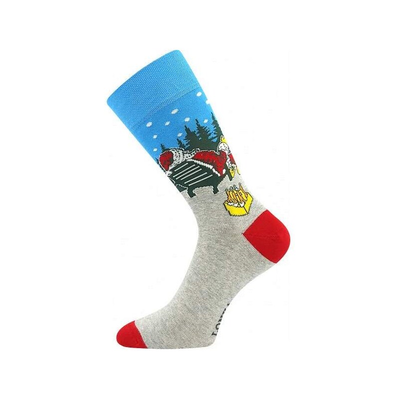 DAMER vianočné ponožky Lonka - SANTA 39-42 1 pár 61731868