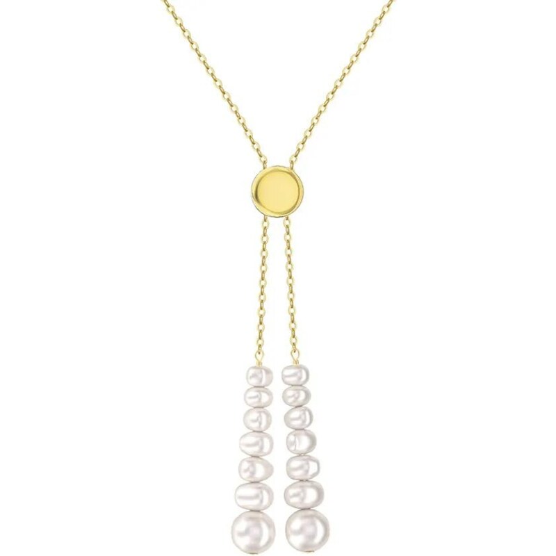 MAJYA Strieborná retiazka s príveskom CHRISTINA pozlátená 11162 64582124