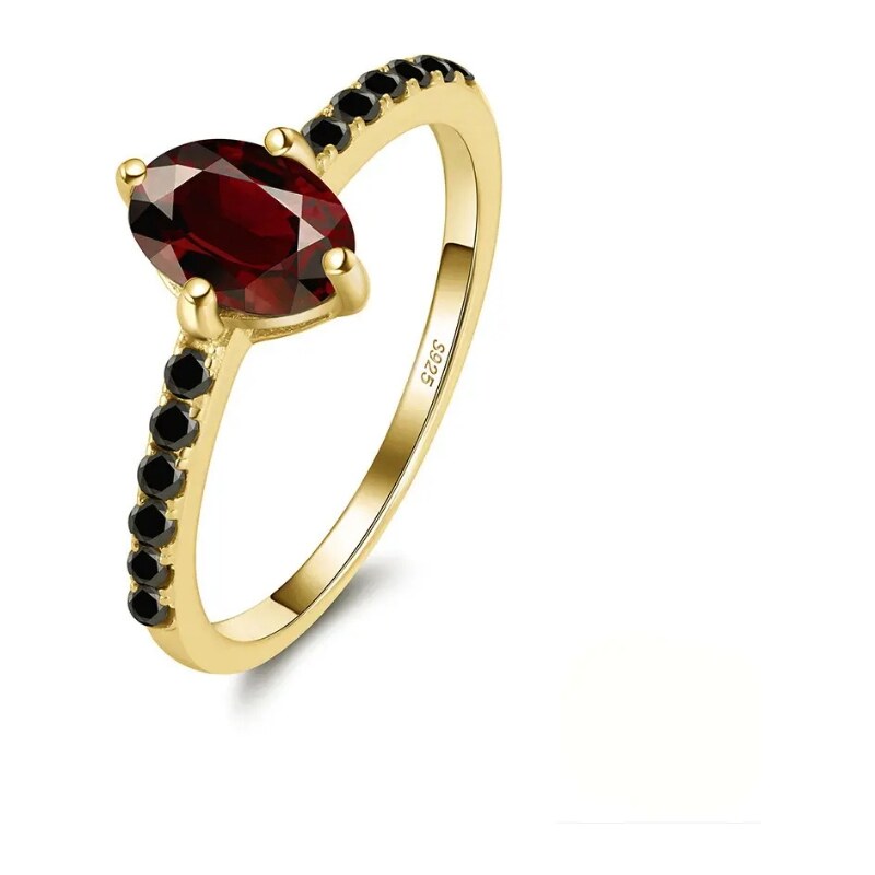 MAJYA Strieborný prsteň BESS pozlátený 11316/5 64582297