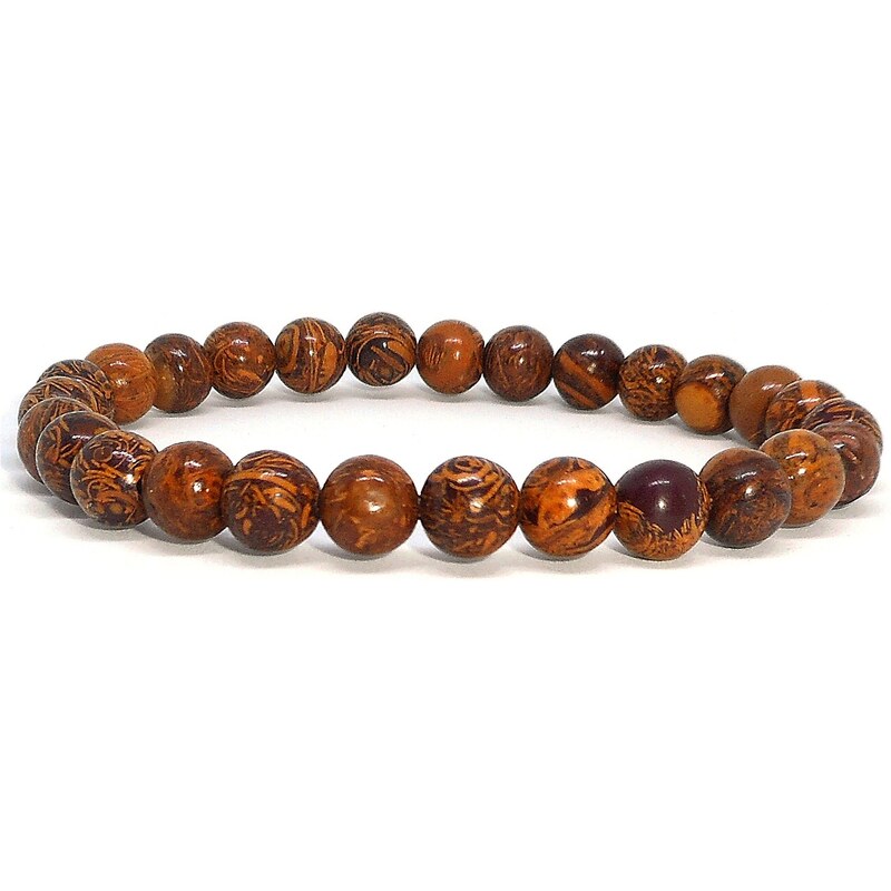 Olivie Náramok 8mm SLONÍ JASPIS 9138 59109192