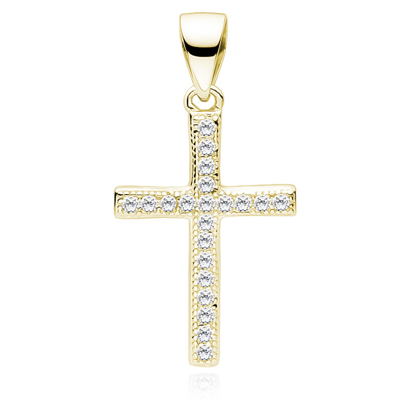 Olivie Strieborný prívesok KRÍŽOK GOLD 9206 61704540