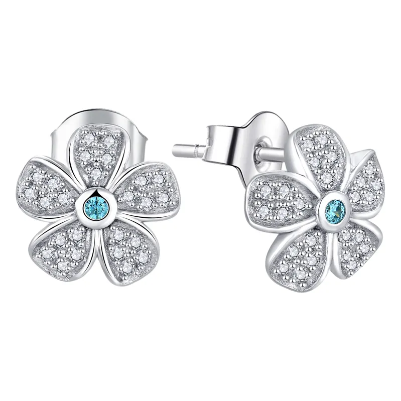 Olivie Stříbrné náušnice KVÍTEK 9305 65048753