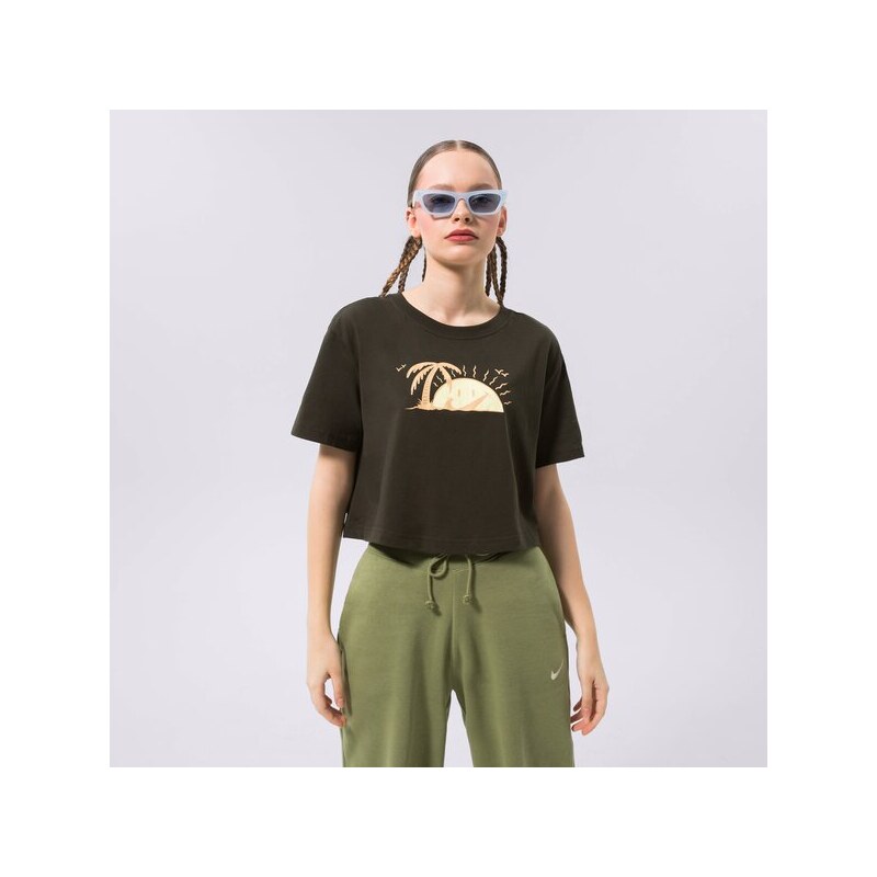 Nike Tričko Sportswear Crop ženy Oblečenie Polo tričká DQ3309-355 36549312