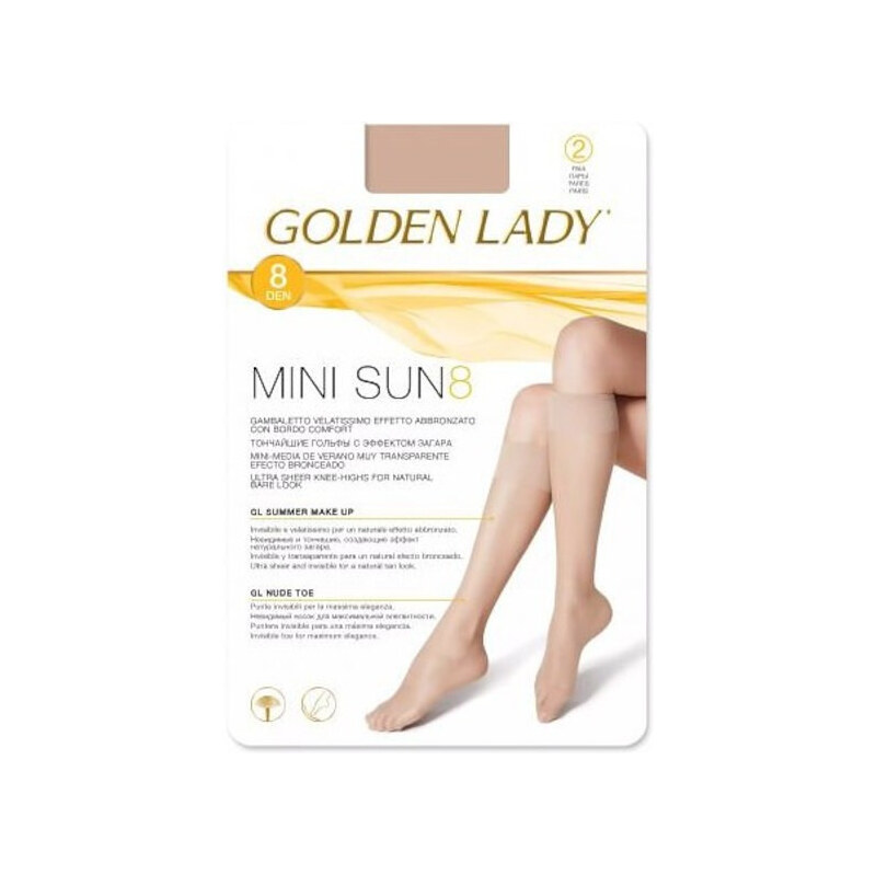Dámske podkolienky Golden Lady Mini Sun 8 deň A2 65711366