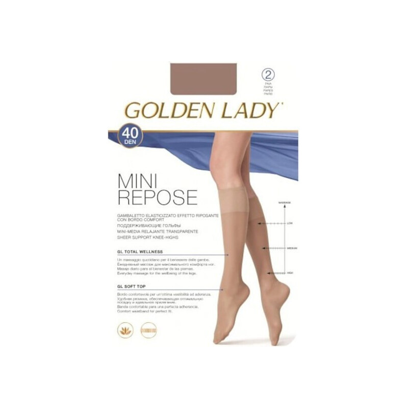 Dámske podkolienky Golden Lady Mini Repose | 40 deň A2 35527668