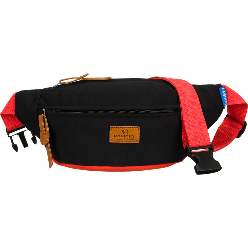 Rovicky čierna dámska ľadvinka z polyesteru R-WB-J03 57236388