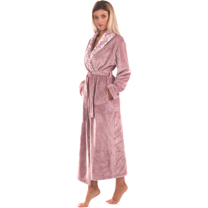 Dámsky župan Flora 2556 4353 mauve mist - Vestis 60298190