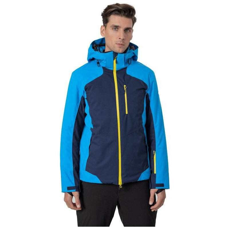 Pánska bunda H4Z22-KUMN010 modro-žltá - 4F 57942311