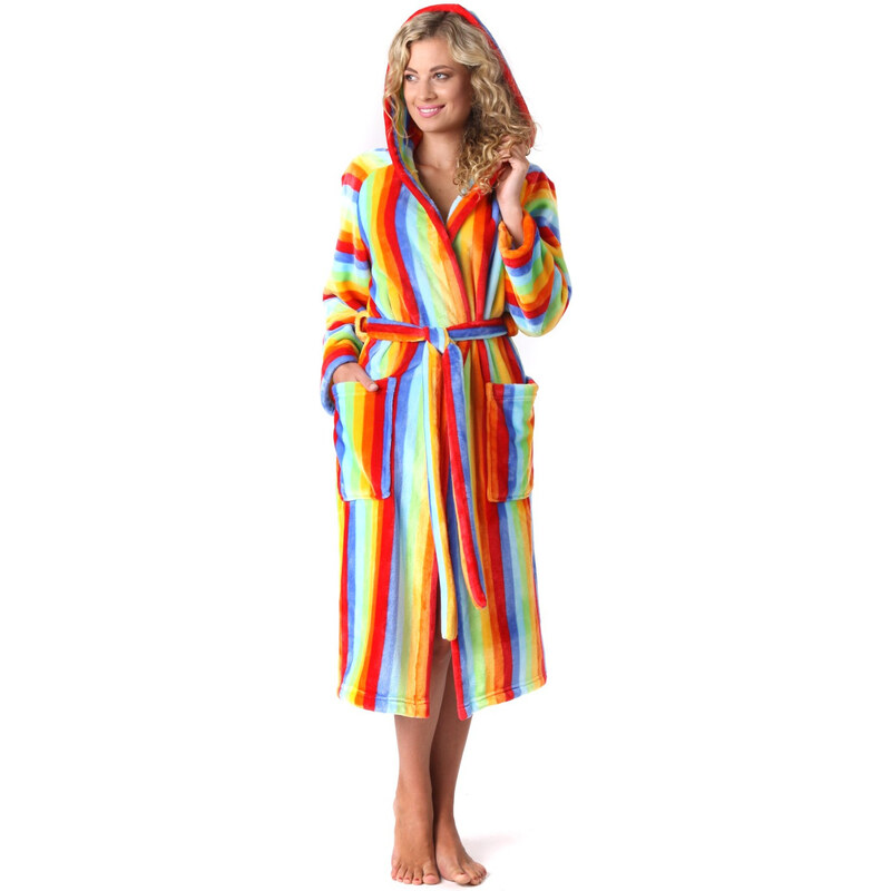 Dámsky župan 3156 Capri s kapucňou - Vestis 59755131