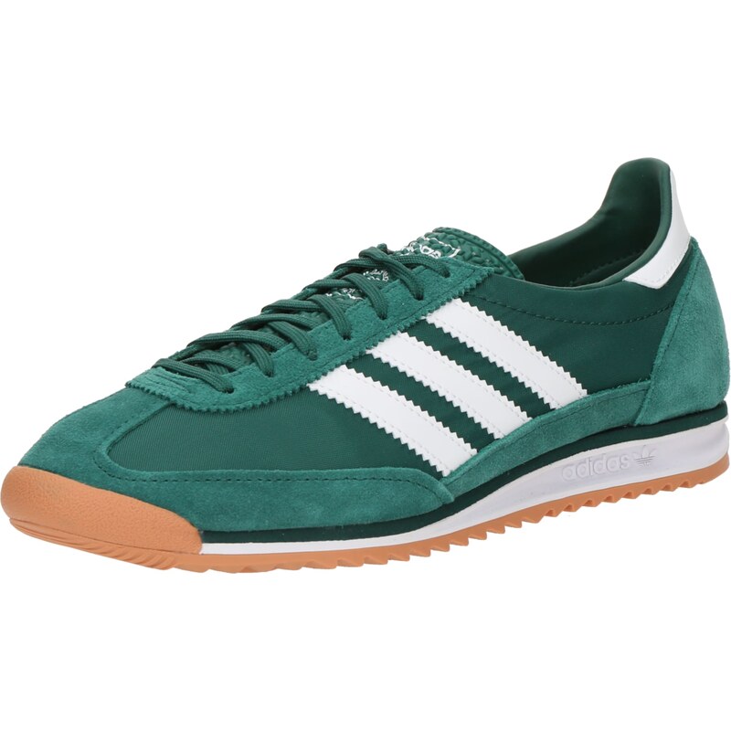 ADIDAS ORIGINALS Nízke tenisky SL 72 OG jedľová / biela 64283479