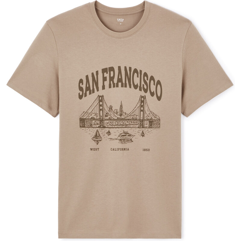 Celio Lestate T-shirt with short sleeves - Mens 64668437