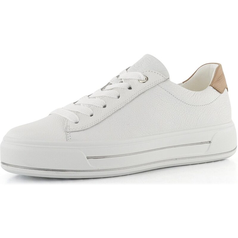 Ara dámske širšie tenisky Canberra Weiss/Sand 12-23003-04 62752405