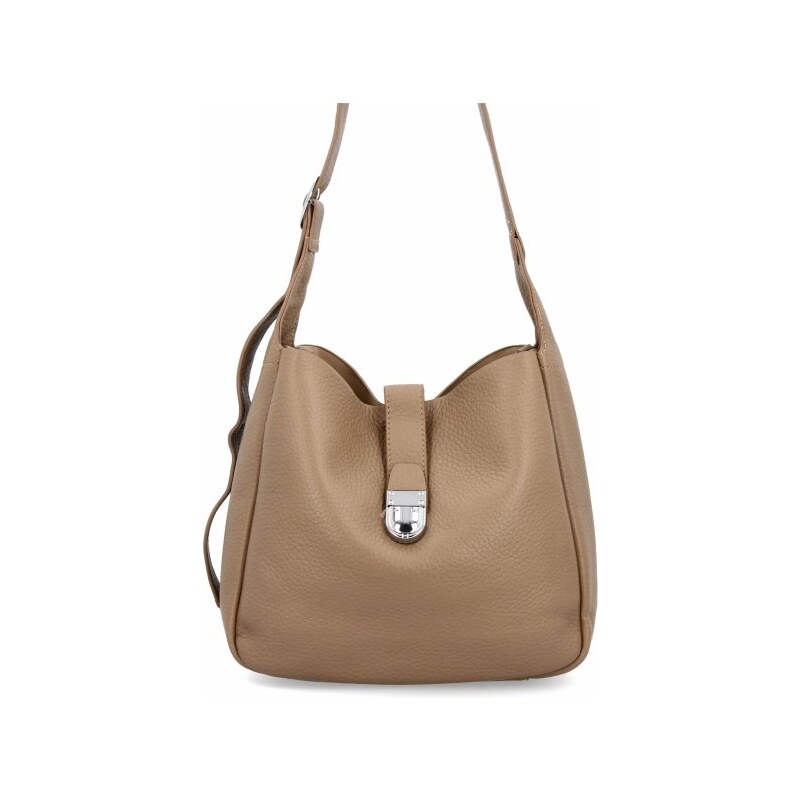 Dámská kabelka listonoška Herisson tmavo béžová 20R567 58419406