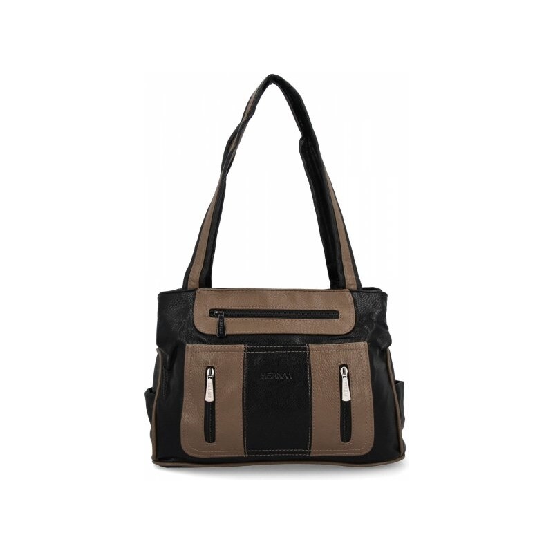 Dámská kabelka shopper bag Hernan čierna 3892-1 59091844
