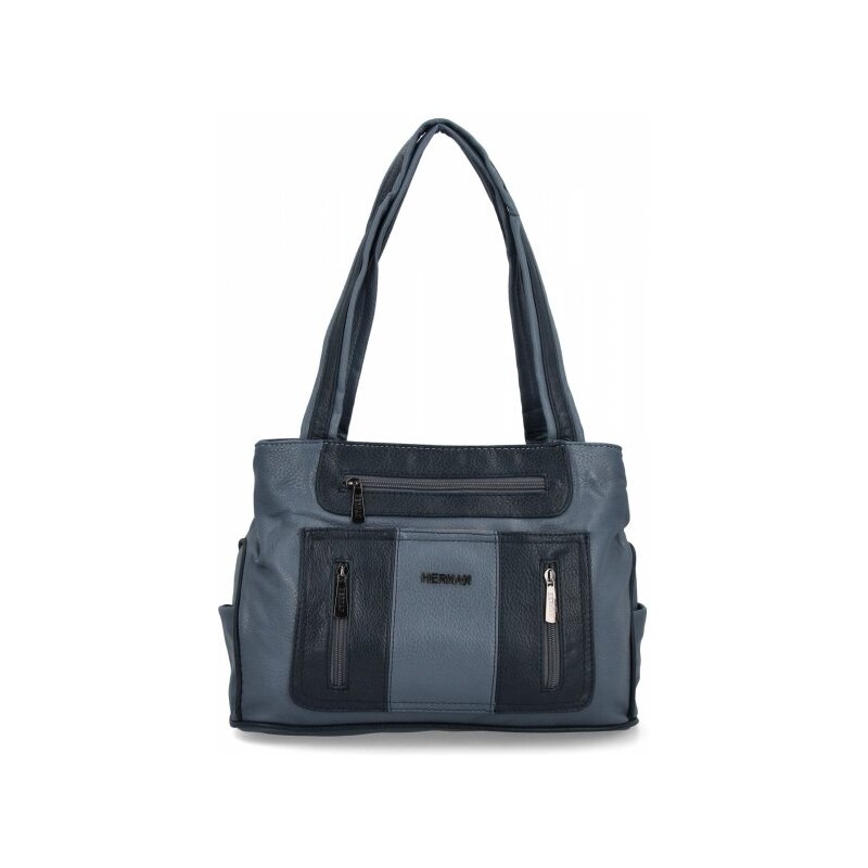 Dámská kabelka shopper bag Hernan modrá 3892-1 59091849