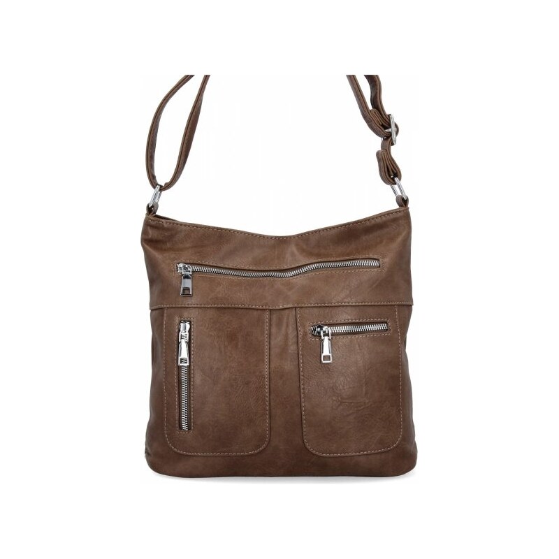 Dámská kabelka listonoška Herisson zemitá 13K392 60720619