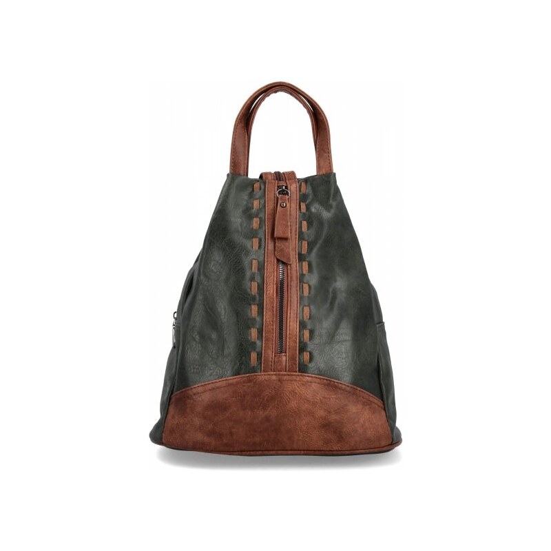 Dámská kabelka batôžtek Herisson zelená 15-2B319 60720624