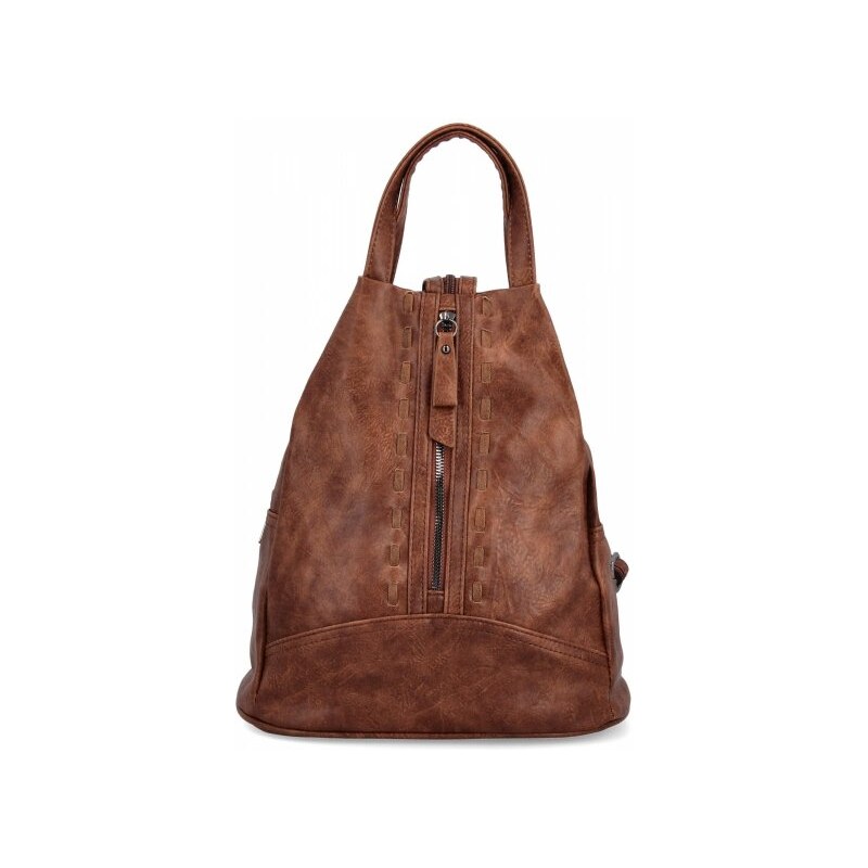 Dámská kabelka batôžtek Herisson hnedá 15-2B319 60720628