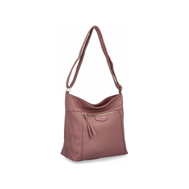 Dámská kabelka listonoška Herisson špinavá ružová 1052L2079 60879521
