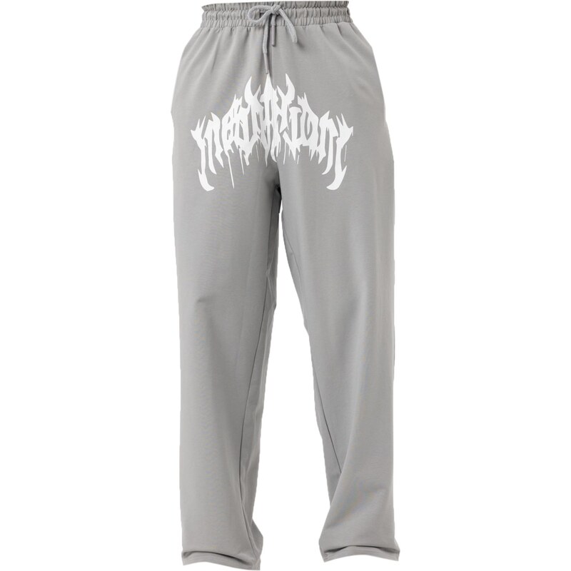 VAMOS CLO Nohavice sivá / biela 62269743