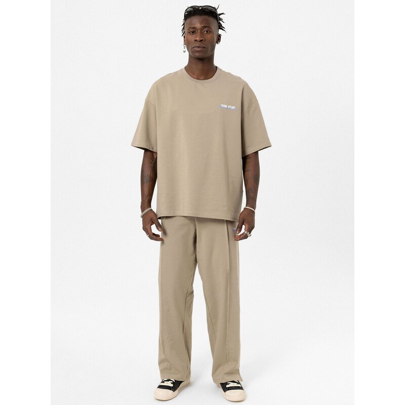 VAMOS CLO Nohavice tmavobéžová 62269807