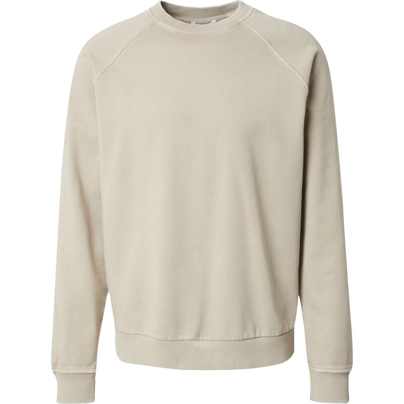 DAN FOX APPAREL Mikina Yigit tmavošedá / sivobéžová 61834046