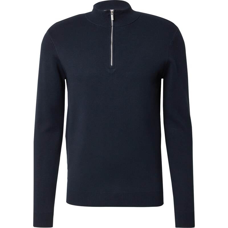 DAN FOX APPAREL Sveter Roman tmavomodrá 61709702