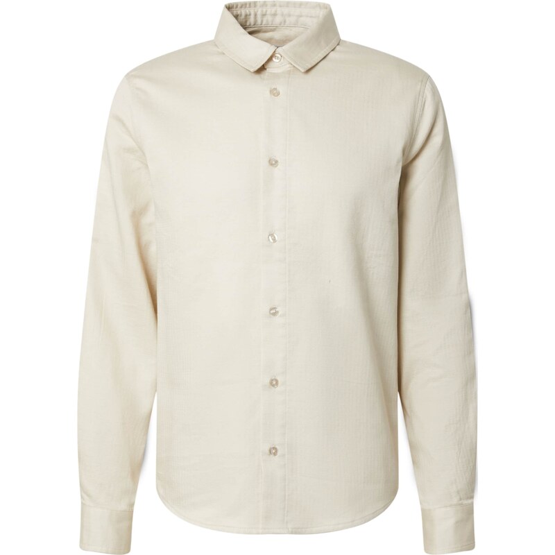 DAN FOX APPAREL Košeľa Antonio šedobiela 61948291