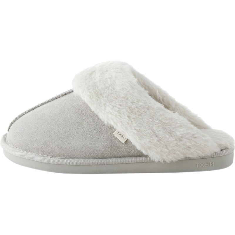 Next Papuče sivá / svetlosivá 62091334