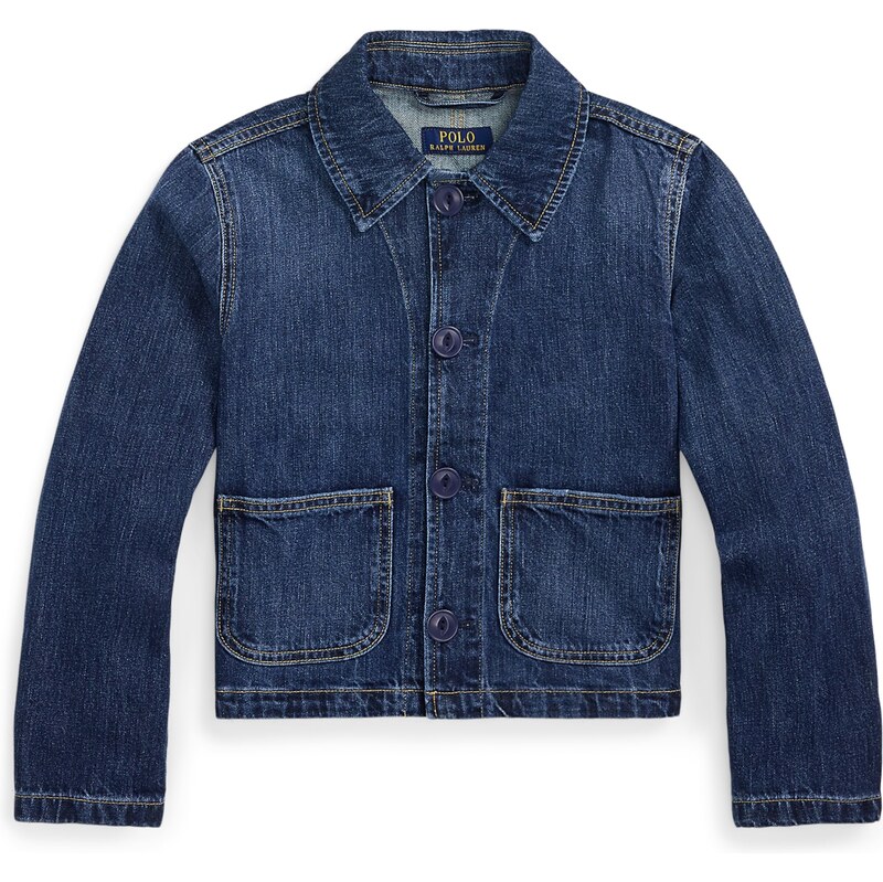 Polo Ralph Lauren Prechodná bunda modrá denim / svetlomodrá 61801406