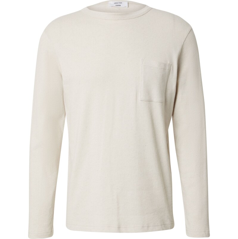 DAN FOX APPAREL Tričko Linus šedobiela 61947934