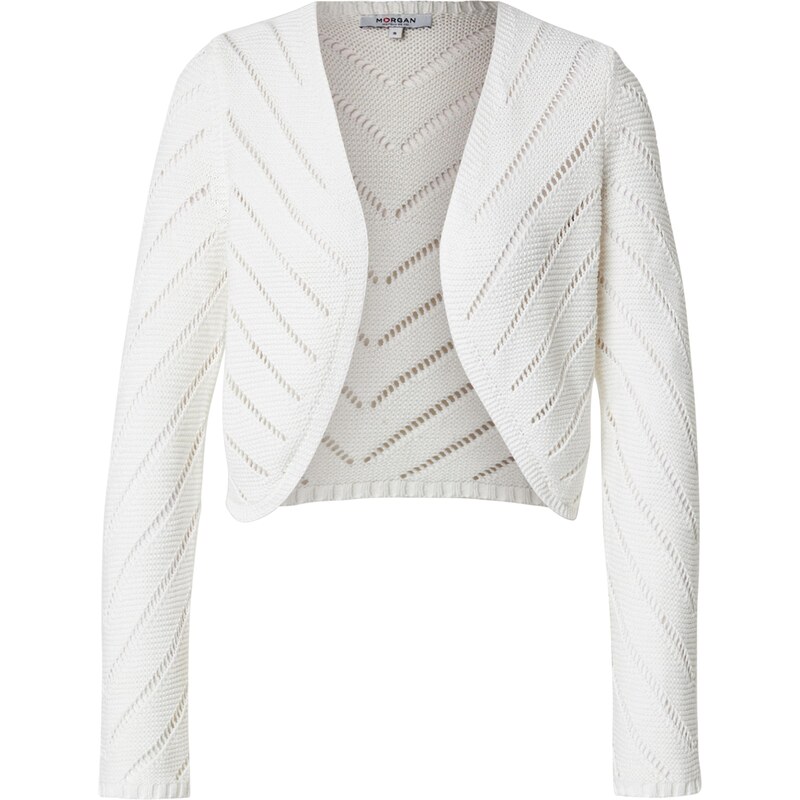 Morgan Kardigán šedobiela 61948374