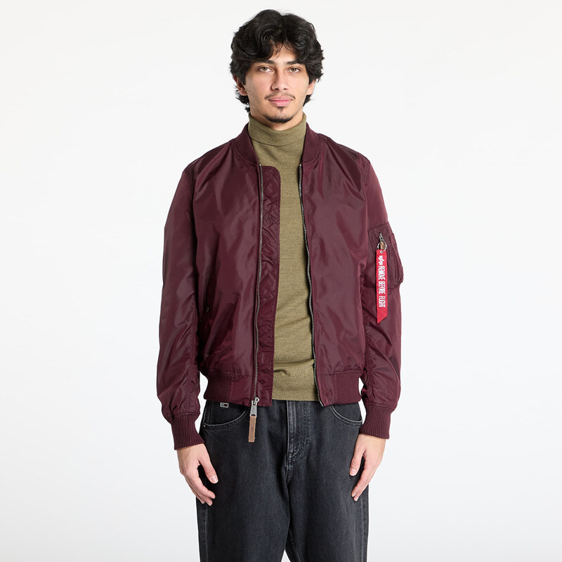Bunda Alpha Industries Inc. MA-1 TT Two Tone Dark Maroon M 61701239