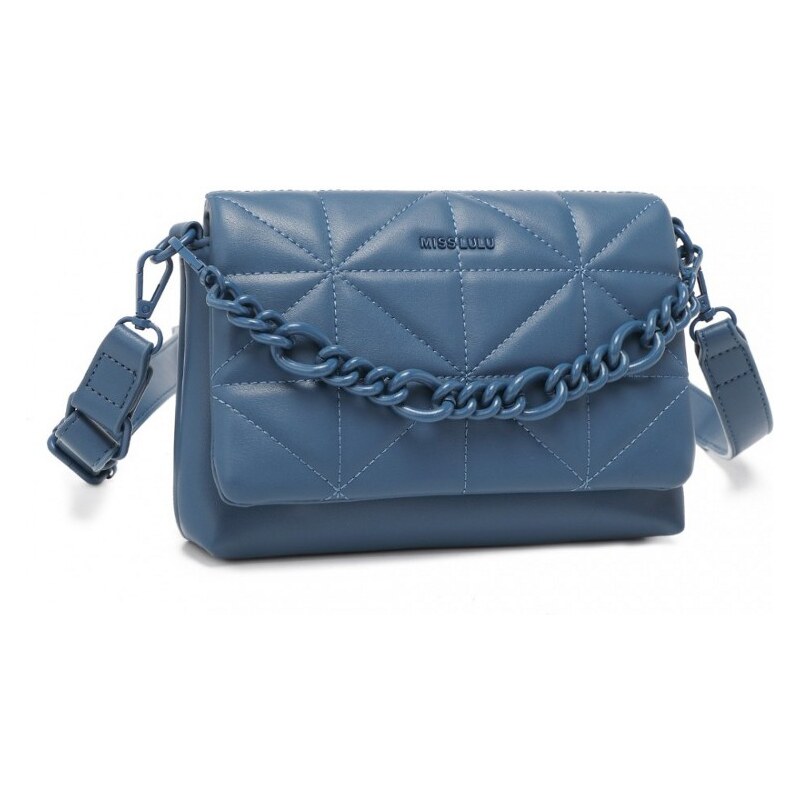Konofactory Modrá extravagantná crossbody kabelka Chain 59717989