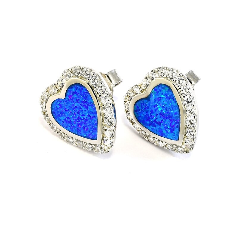 Strieborné náušnice Glare 656 59705228