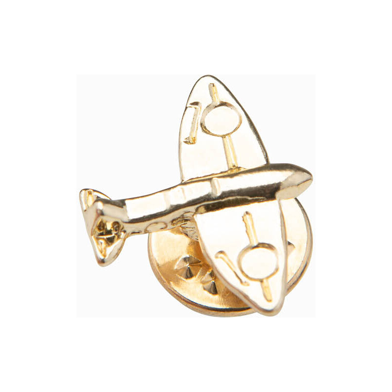 Ombre Decorative metal clothes pin small plane - gold 64788540