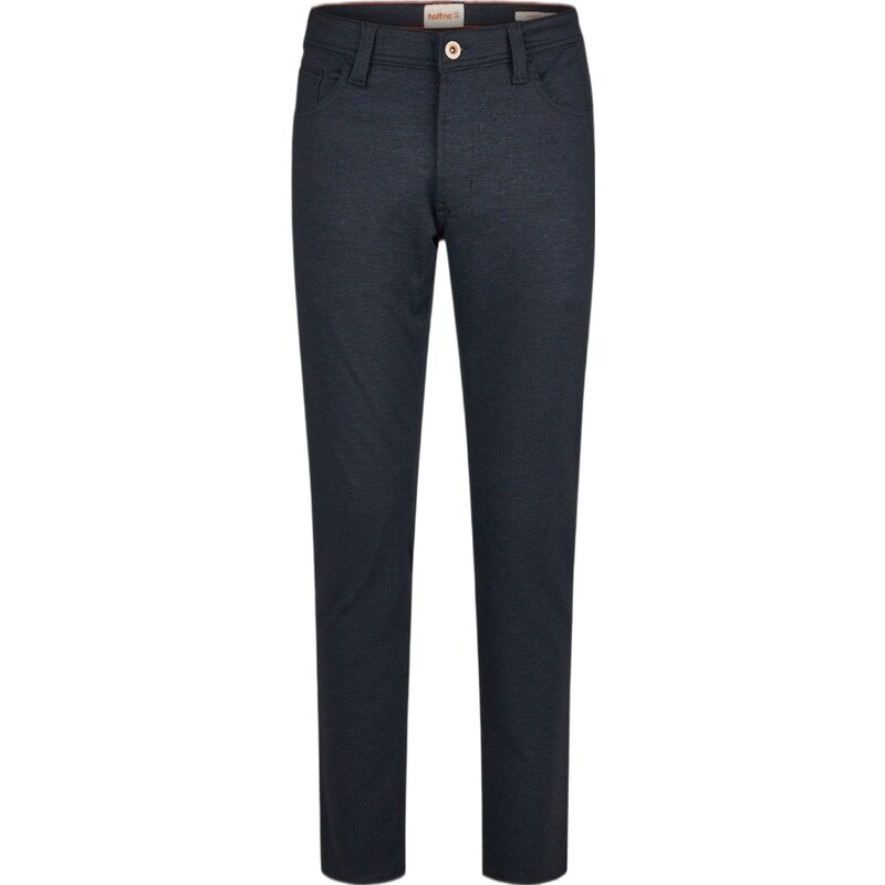 Pánske modré džerzejové nohavice HATTRIC slim fit 61703926