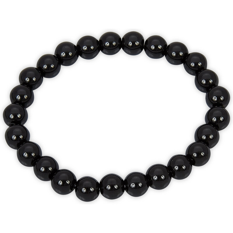 Olivie Náramok 8mm OBSIDIÁN 9145 59123456