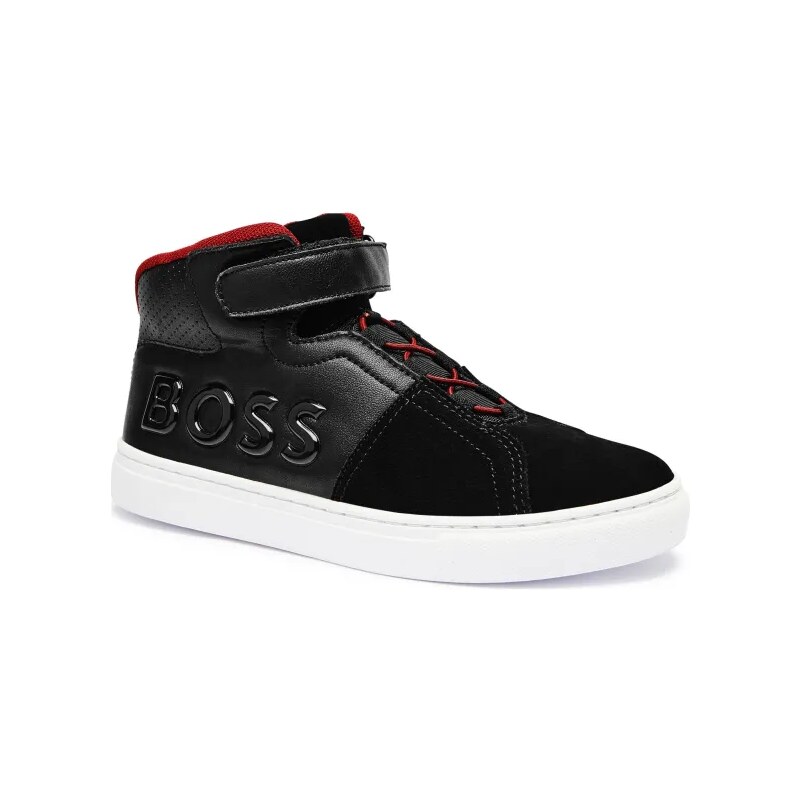 BOSS Kidswear Kožené sneakersy 61680898