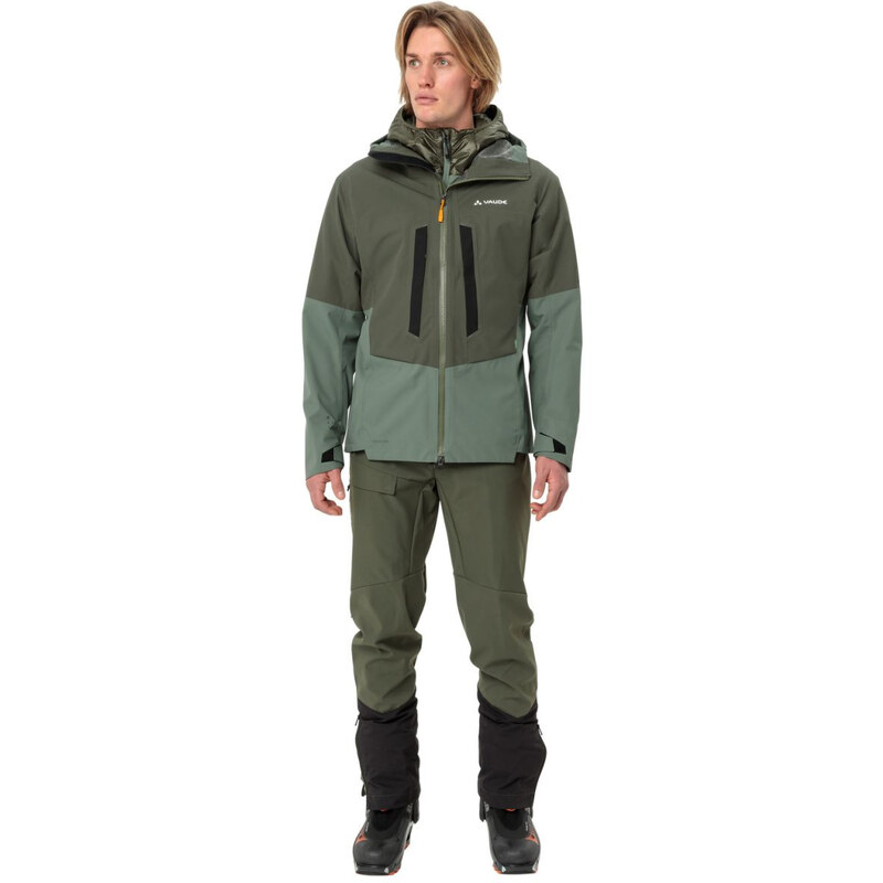 Vaude Monviso 2,5L bunda, dámska, khaki zelená 58498688