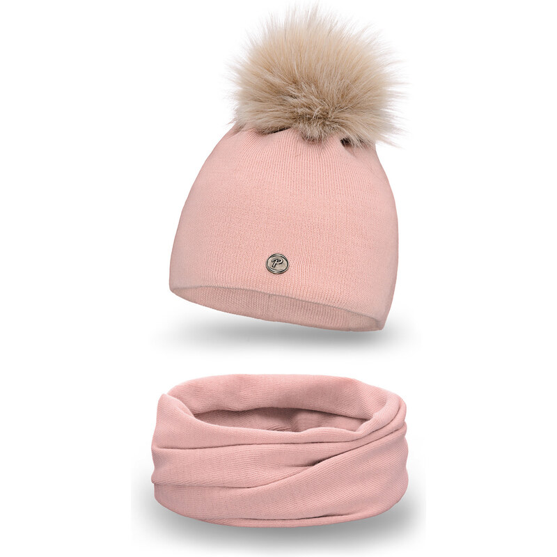 Sada Pamami 15534+15604 - čiapka + šál 58227984