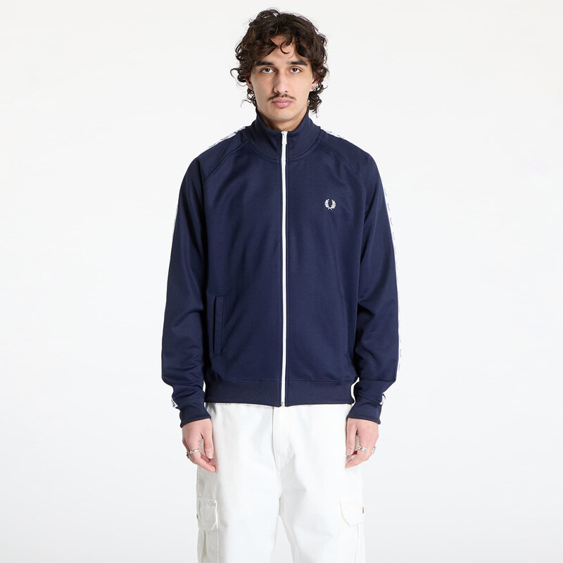 Mikina FRED PERRY Taped Track Jacket Carbon Blue S 61715627