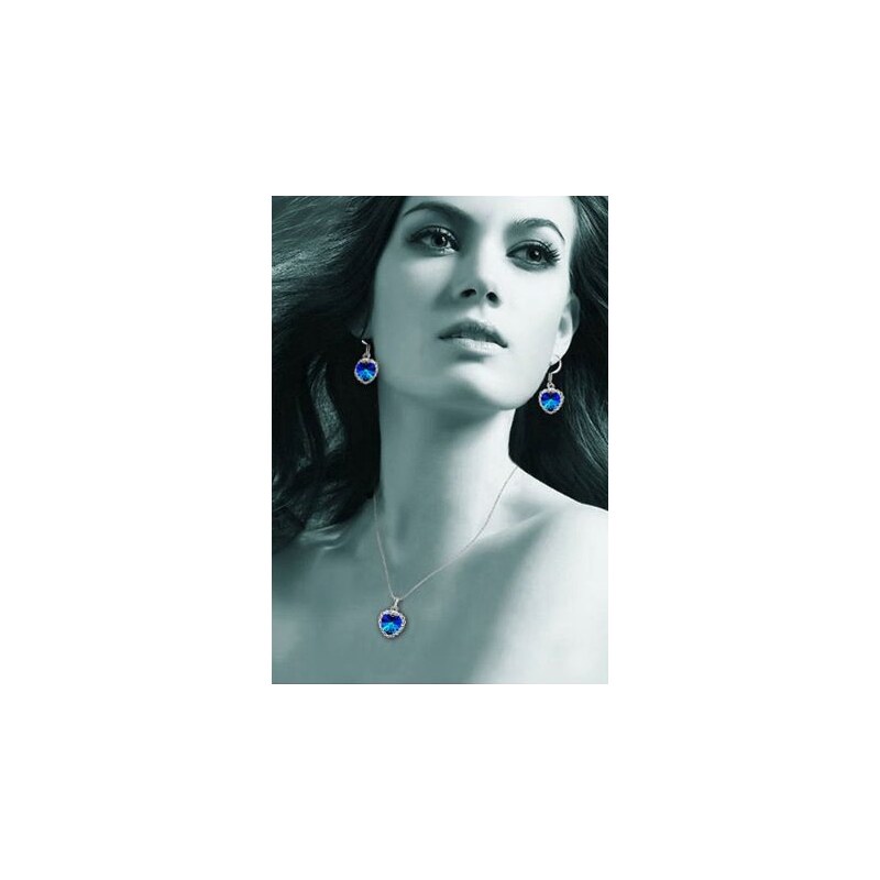 SWAROVSKI Elements Swarovski e. náramok Srdce oceánu seb5211 61717656