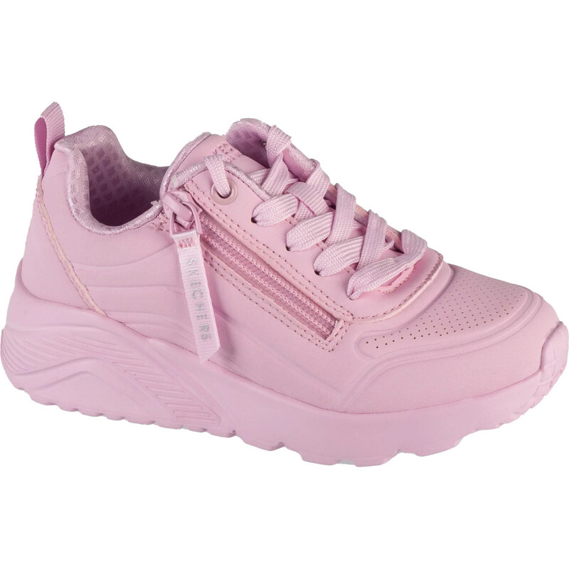 Ružové dievčenské tenisky Skechers Uno Lite - Easy Zip 310387L-LTPK 61718224
