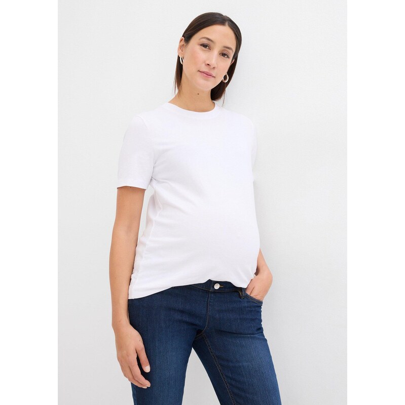 bonprix Materské tričko z bio bavlny (2 ks), farba čierna 61718586