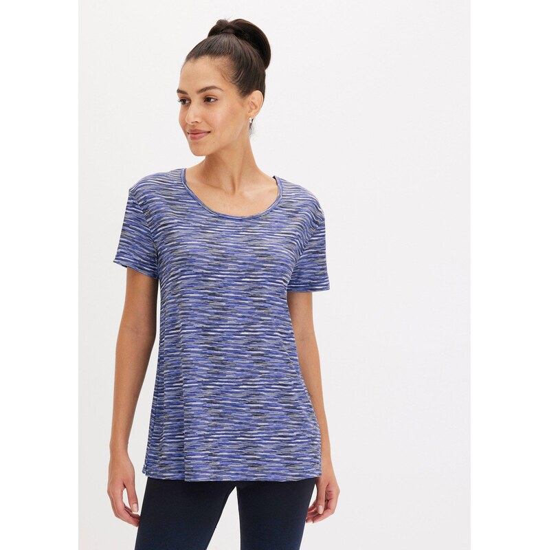 bonprix Funkčné tričko oversize, rýchloschnúce, farba modrá 61718912