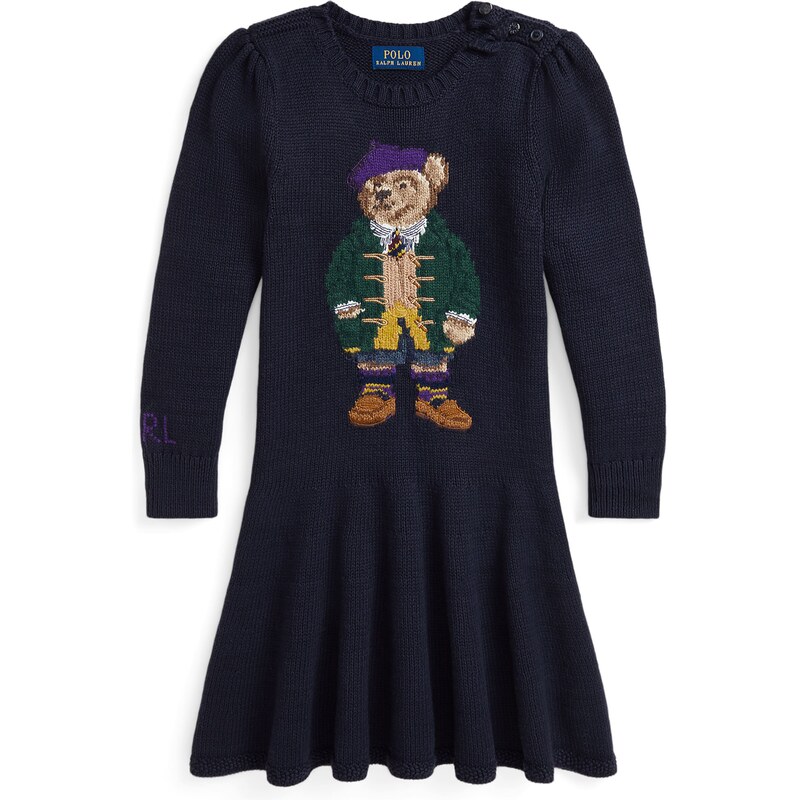 Polo Ralph Lauren Šaty béžová / námornícka modrá / tmavozelená / biela 62240450