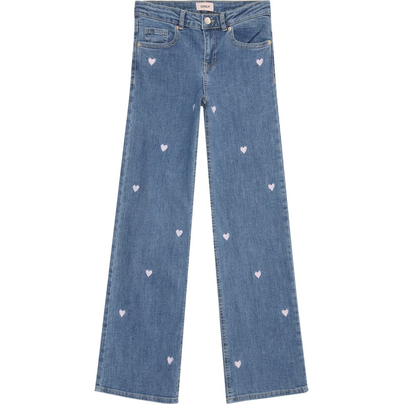 ONLY GIRLS Džínsy KOGJuicy modrá denim / strieborná 64484041