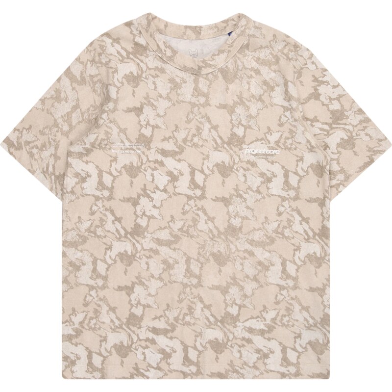 Jack & Jones Junior Tričko JCOTARMAC tmavošedá / sivobéžová 61725726